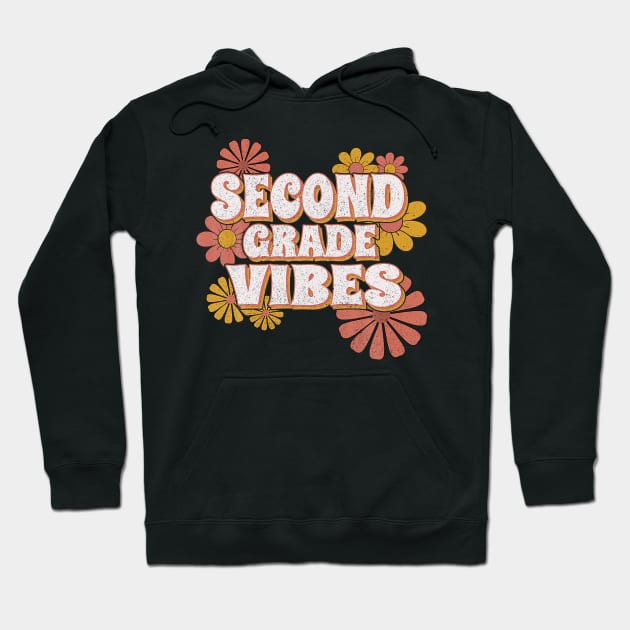 2Nd Second Grade Vibes Back To School For Eacher Student Hoodie by Hot food